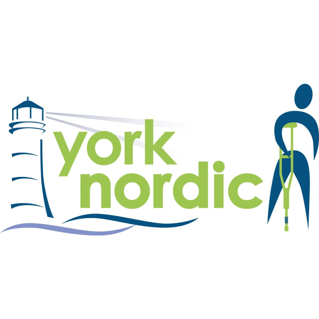 Four Pack of 1’’ Rubber Replacement Tips for York Nordic Spring Crutches