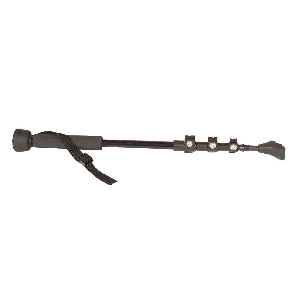 PRO Collapsible Trekking - Hiking - Walking Poles - pair w- GoPro Camera Mount flip locks