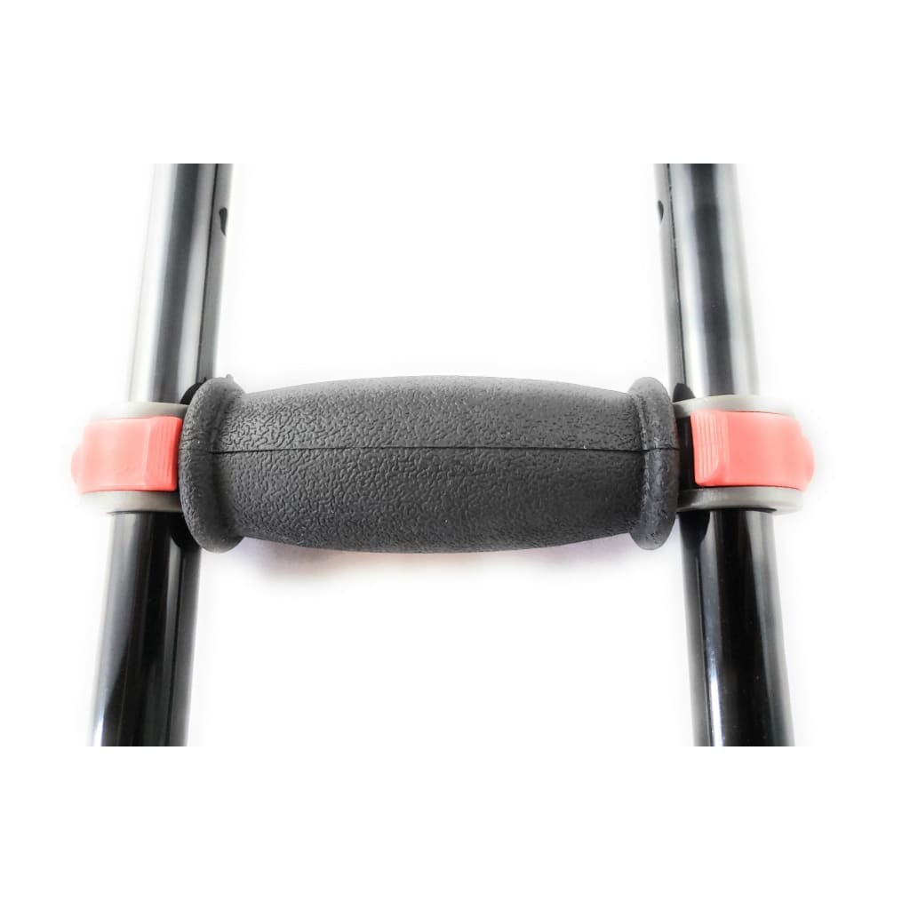Adjustable Spring Cushion Crutches Perfect for Sports Injuries and Travel - Heights 4’7’’ to 6’6’’