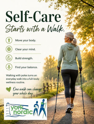 Walking Poles as Part of a Self-Care Routine: One Simple Habit That Benefits Your Body and Mind