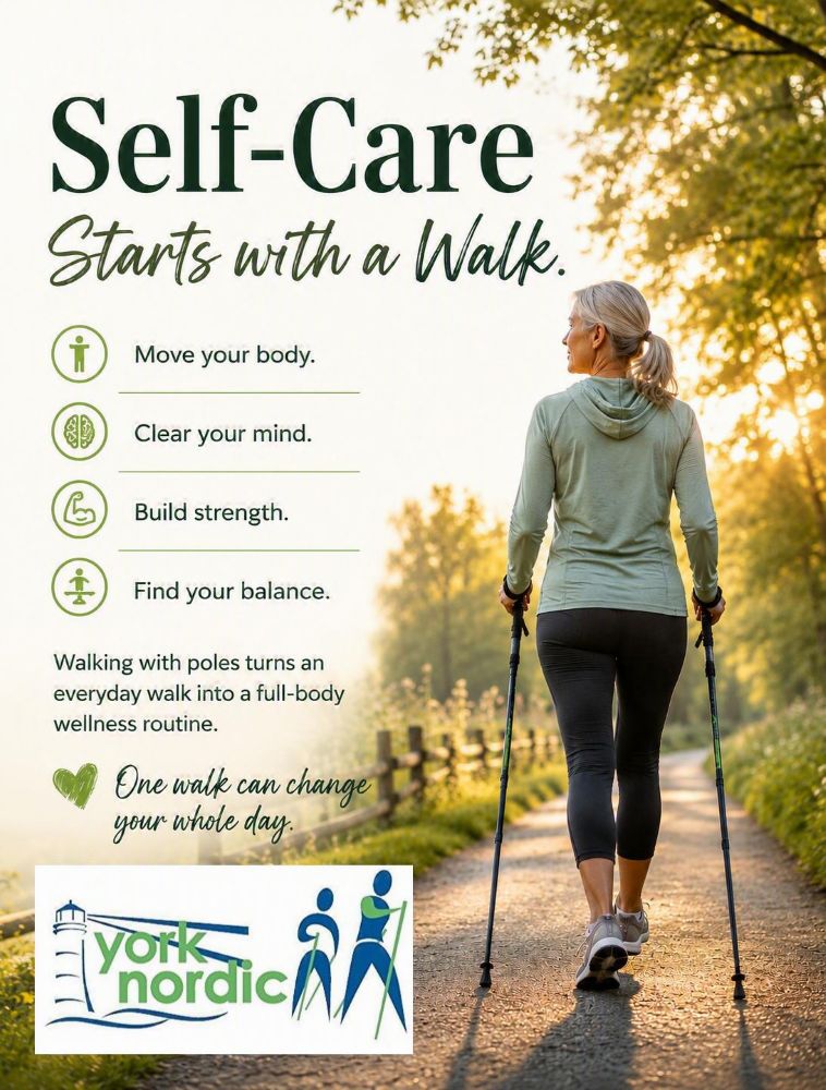 Walking Poles as Part of a Self-Care Routine: One Simple Habit That Benefits Your Body and Mind