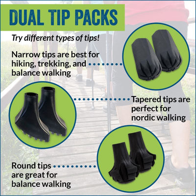 Different Feet for a Different Beat: Choosing the Right Tips for Your York Nordic Walking Poles