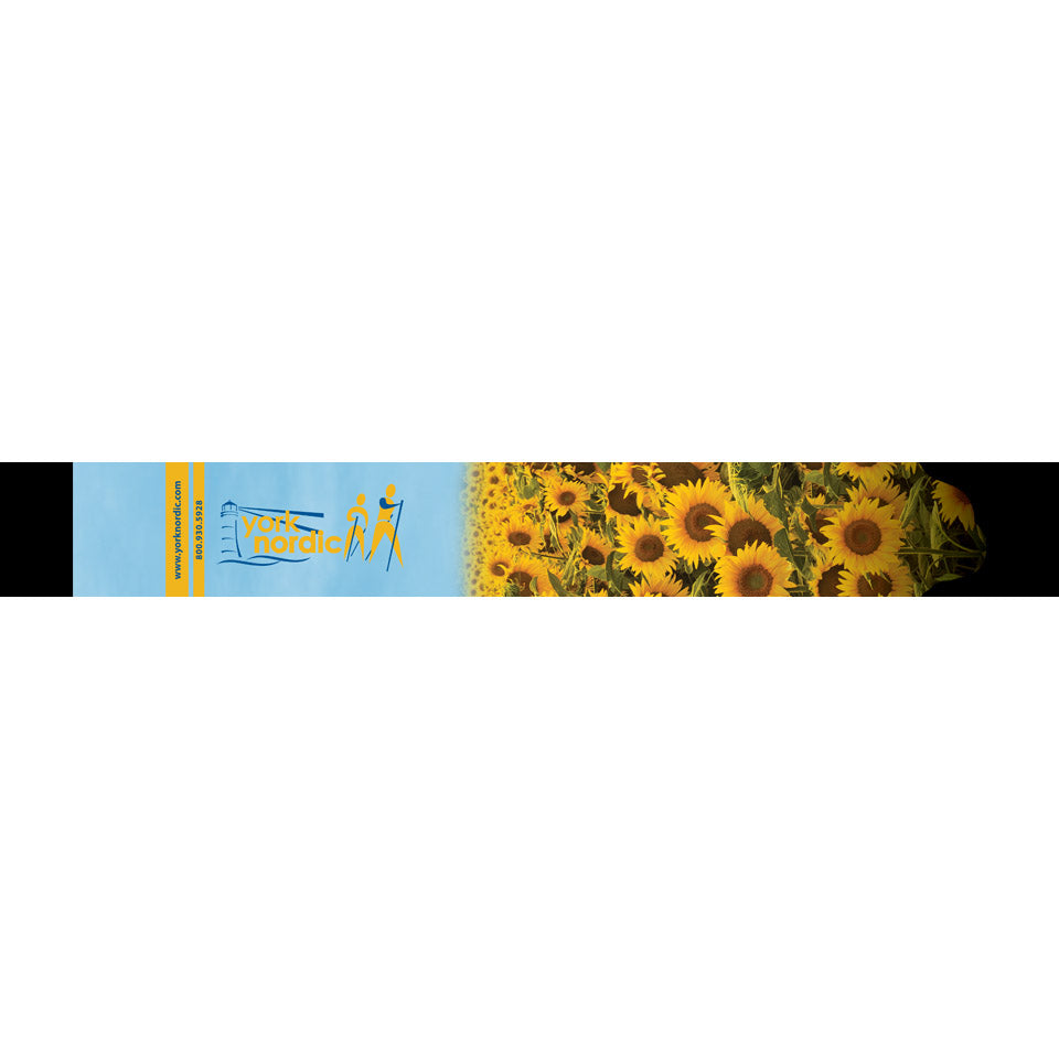 York Nordic Walking Pole Sunflowers Design