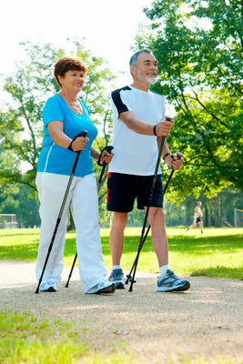 Pole Walking Benefit for Arthritis Sufferers