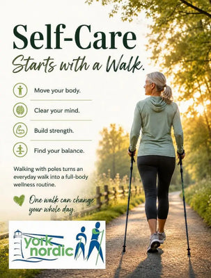 Walking Poles as Part of a Self-Care Routine: One Simple Habit That Benefits Your Body and Mind