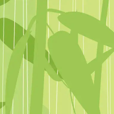 Lime green bamboo wallpaper with vertical stripes and natural texture.