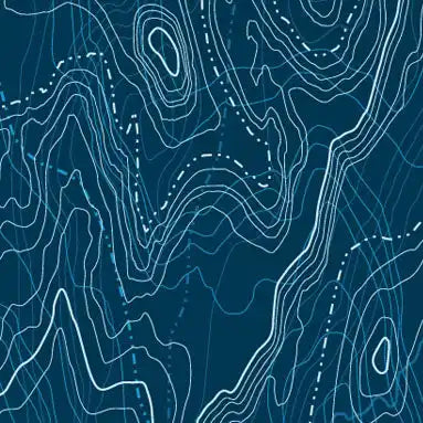 Topographic contour map.