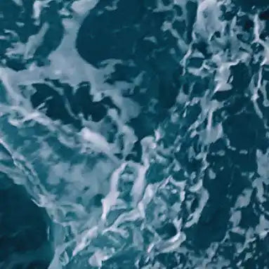 Turbulent ocean surface.