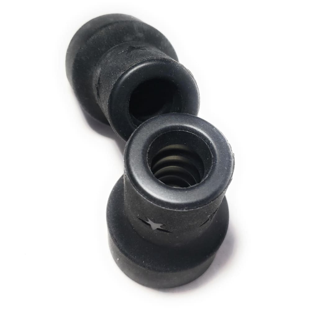 5 Star Extra Durable smartCRUTCH Rubber Tips - Fits ALL Models (PAIR) - Replacement