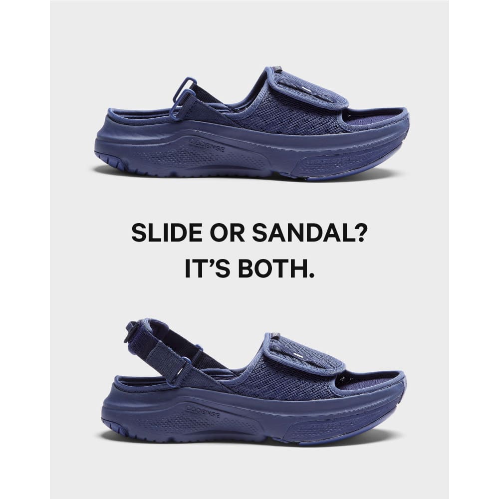 AERIO Men’s Sandal-Slide Hybrid