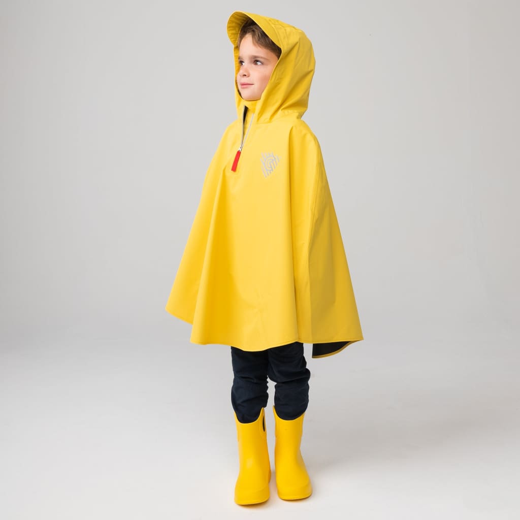 Cleverkid Rain Cape - Hello Yellow / Tall - Rainwear