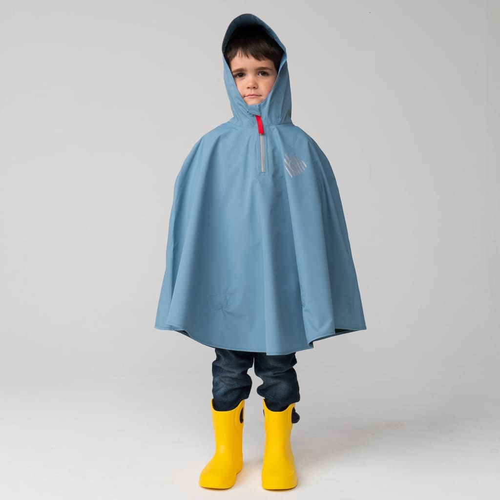 Cleverkid Rain Cape - Pluto Blue / Short - Rainwear