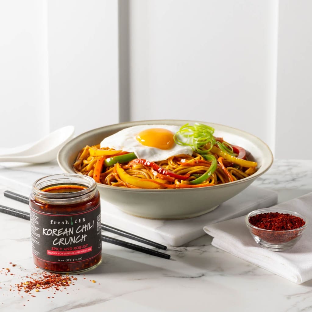Korean Chili Crunch Sauce