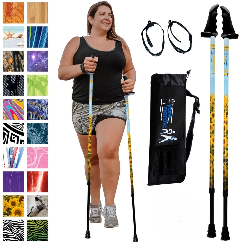 Motivator Big & Tall Walking Poles for Balance and Rehab - Heavy Duty Larger Patented Stability