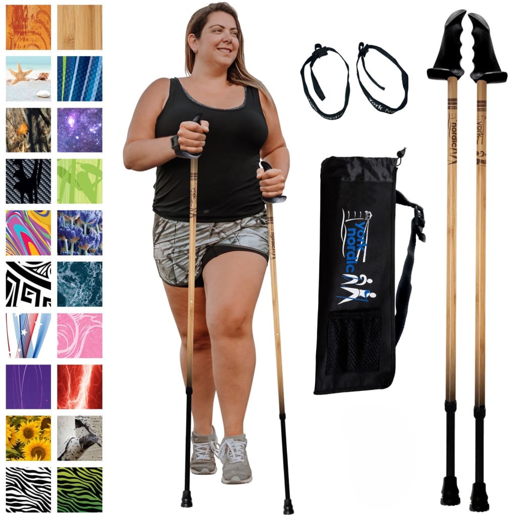 Motivator Big & Tall Walking Poles for Balance and Rehab - Heavy Duty Larger Patented Stability