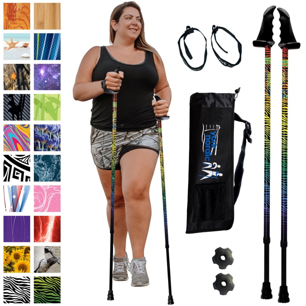 Motivator Big & Tall Walking Poles for Balance and Rehab - Heavy Duty Larger Patented Stability