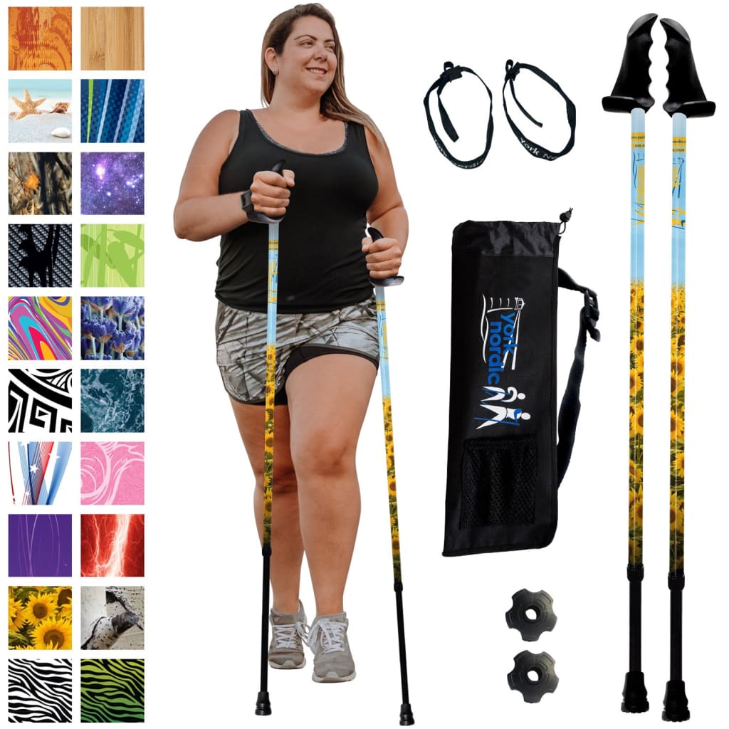 Motivator Big & Tall Walking Poles for Balance and Rehab - Heavy Duty Larger Patented Stability
