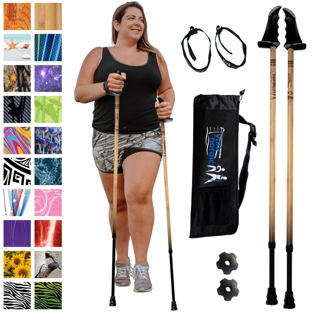 Motivator Big & Tall Walking Poles for Balance and Rehab - Heavy Duty Larger Patented Stability