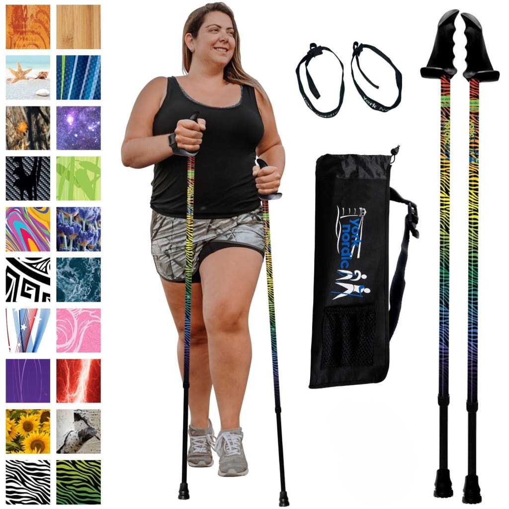 Motivator Big & Tall Walking Poles for Balance and Rehab - Heavy Duty Larger Patented Stability
