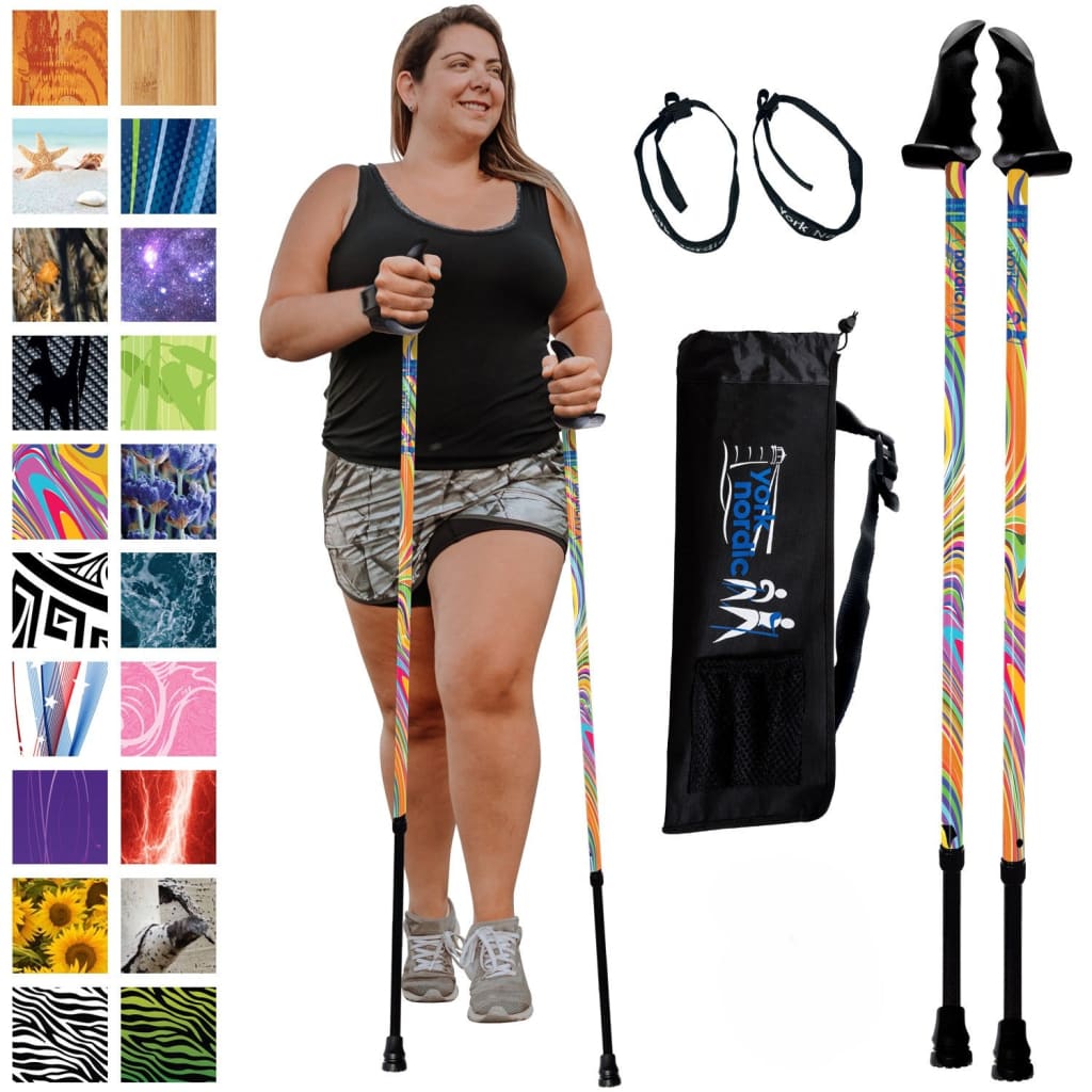 Motivator Big & Tall Walking Poles for Balance and Rehab - Heavy Duty Larger Patented Stability