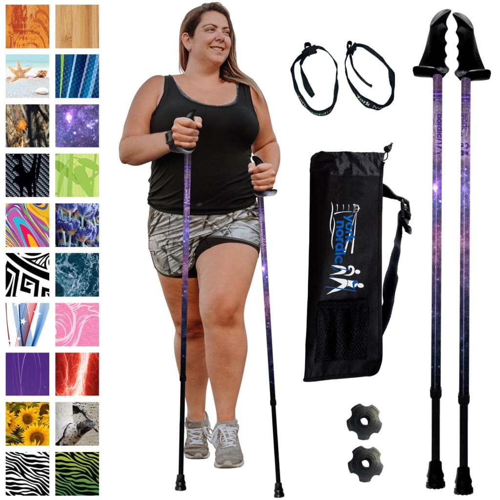 Motivator Big & Tall Walking Poles for Balance and Rehab - Heavy Duty Larger Patented Stability