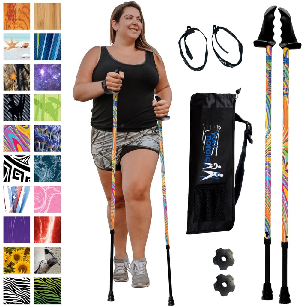 Motivator Big & Tall Walking Poles for Balance and Rehab - Heavy Duty Larger Patented Stability