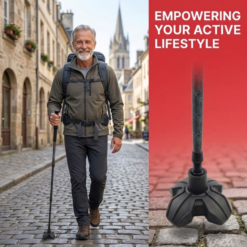 York Nordic Motivator Stand-Up Tips (Set of 2) – Works on all Poles