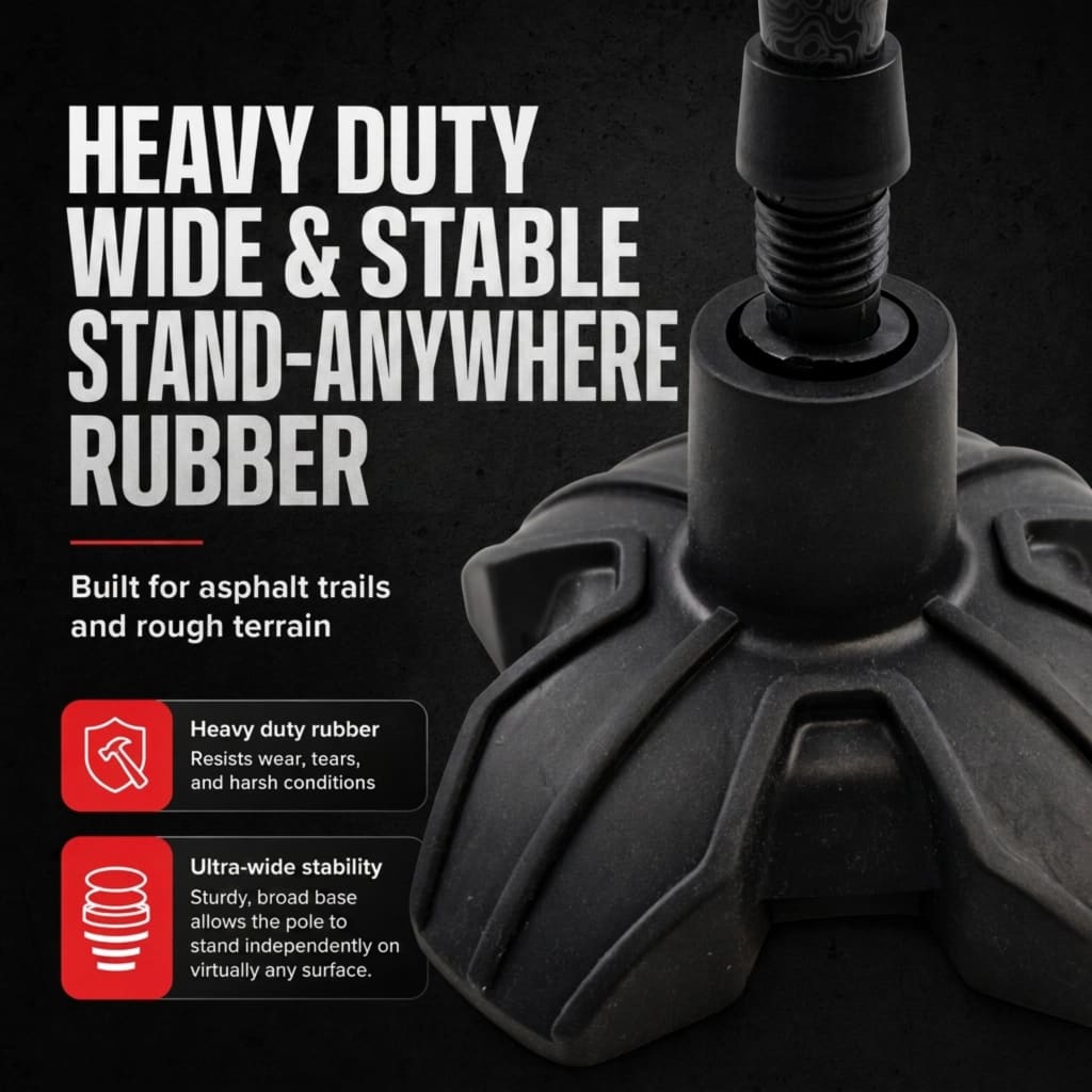 York Nordic Motivator Stand-Up Tips (Set of 2) – Works on all Poles