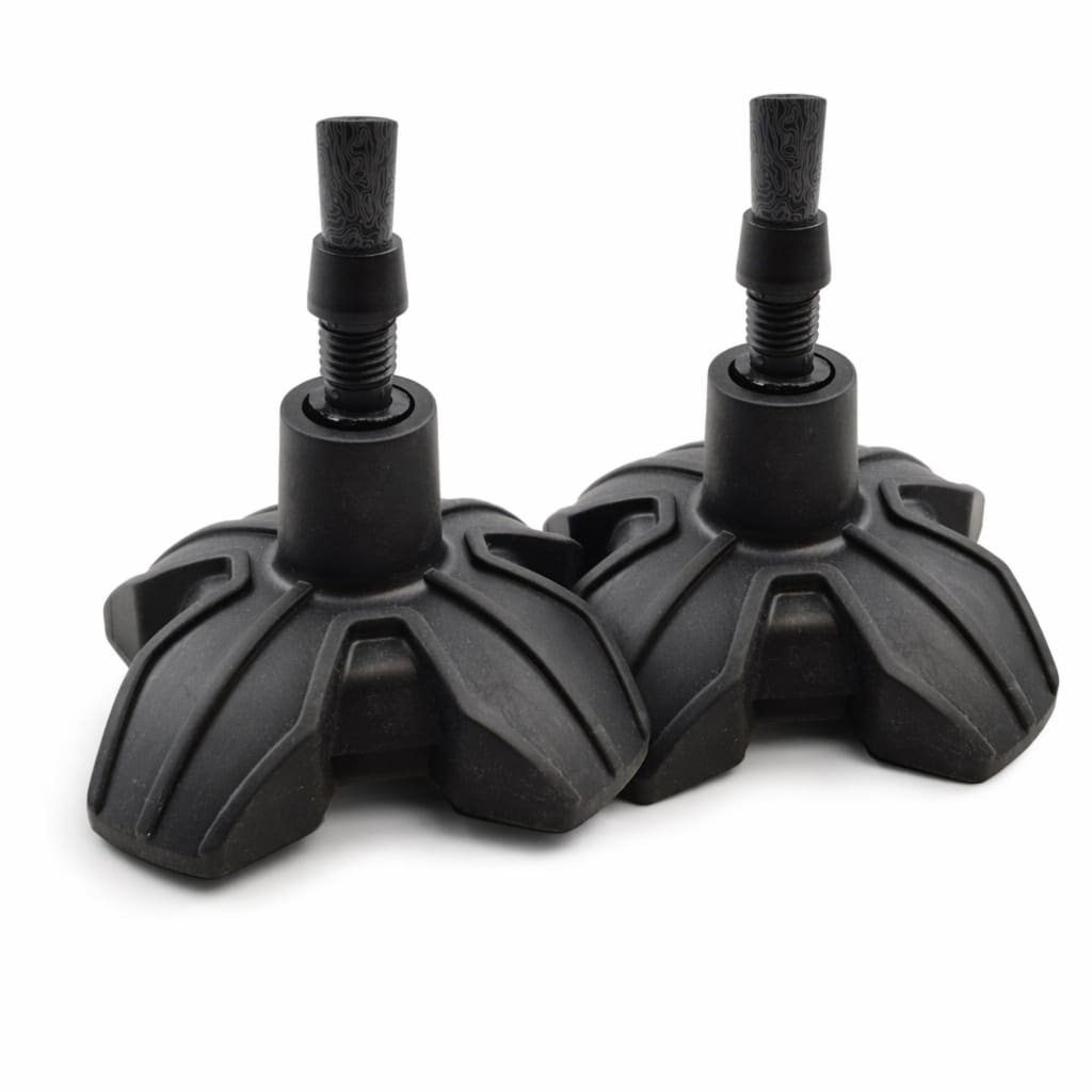 York Nordic Motivator Stand-Up Tips (Set of 2) – Works on all Poles