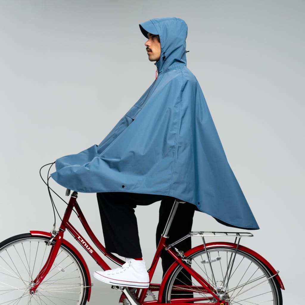 Rover 2.0 Rain Cape - Pluto Blue / Short - Rainwear