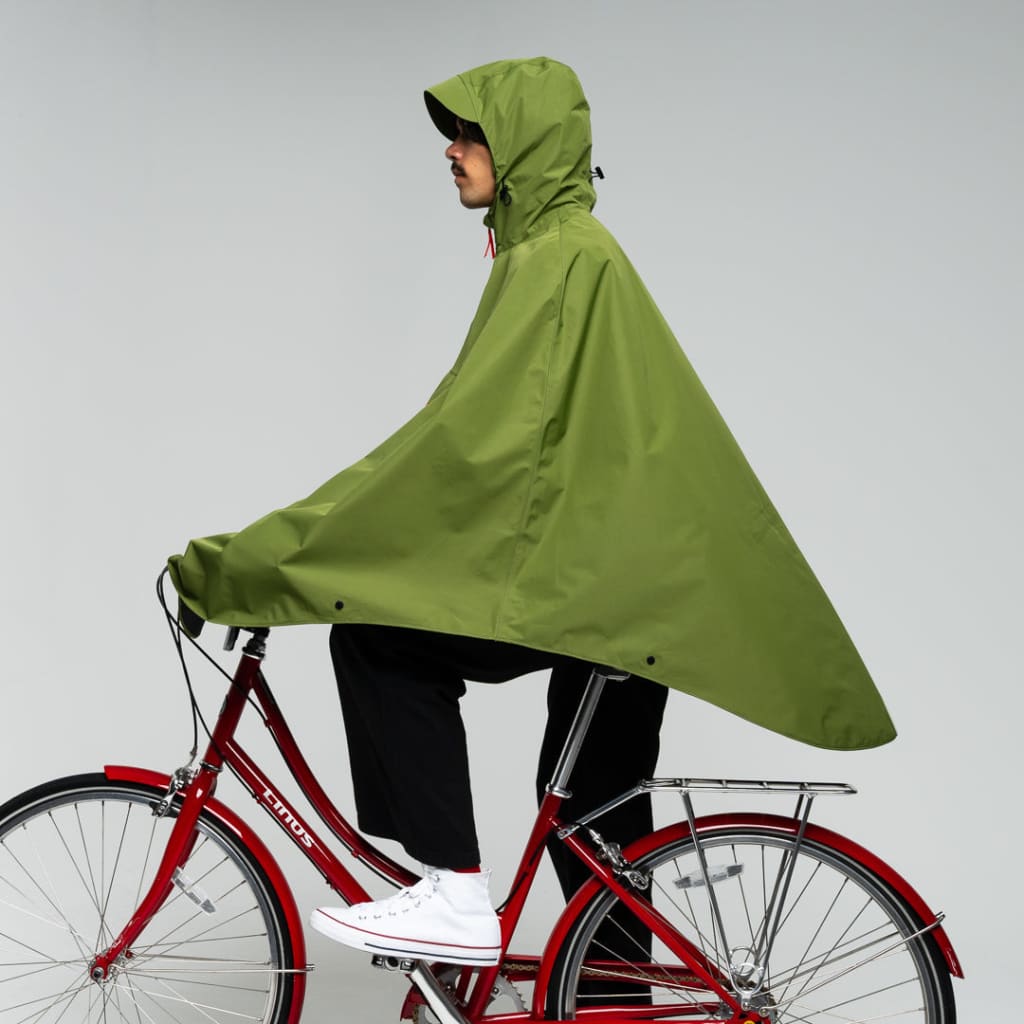 Rover 2.0 Rain Cape - Verdant Green / Short - Rainwear