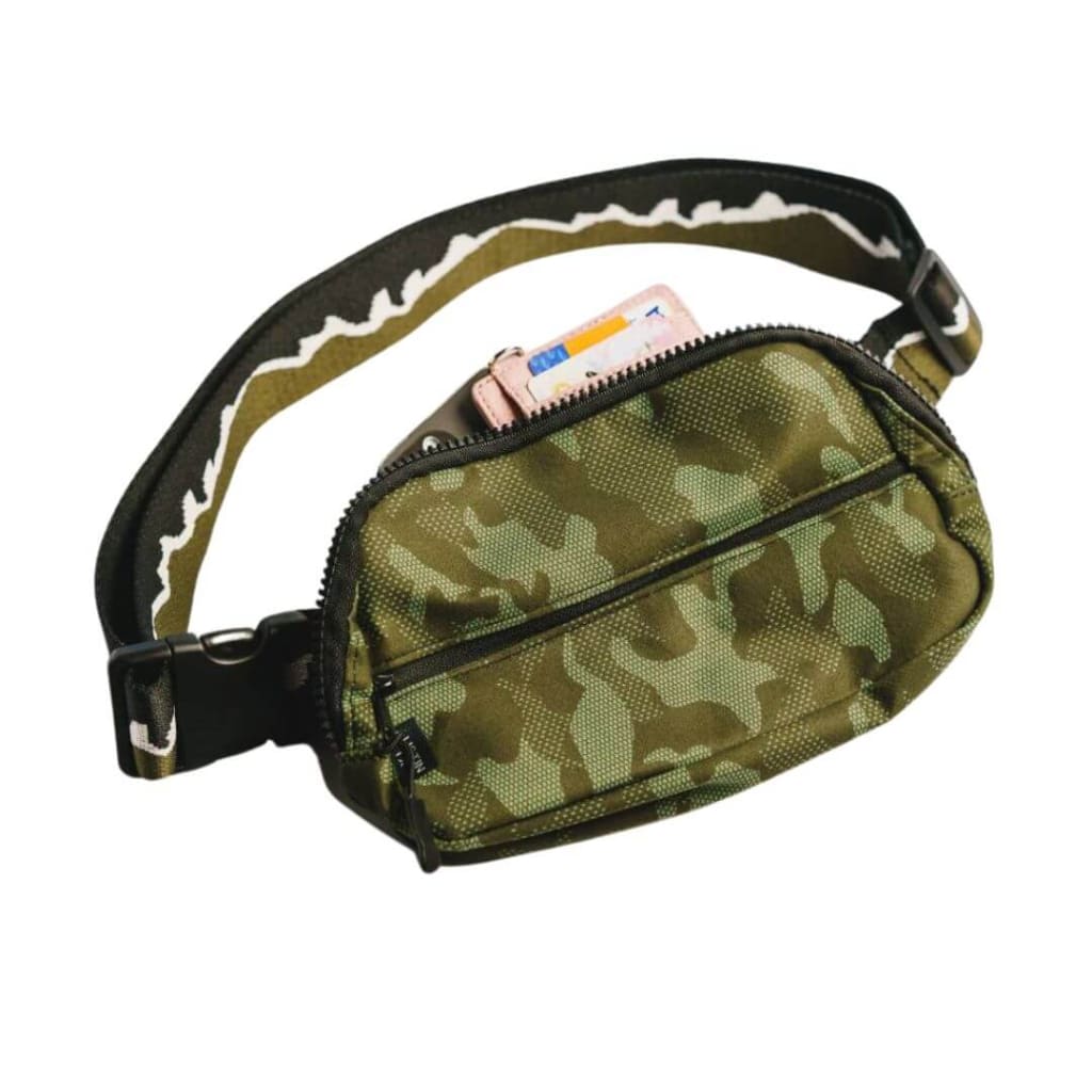 The SPIbelt Crossbody Bag - Peaks - Travel