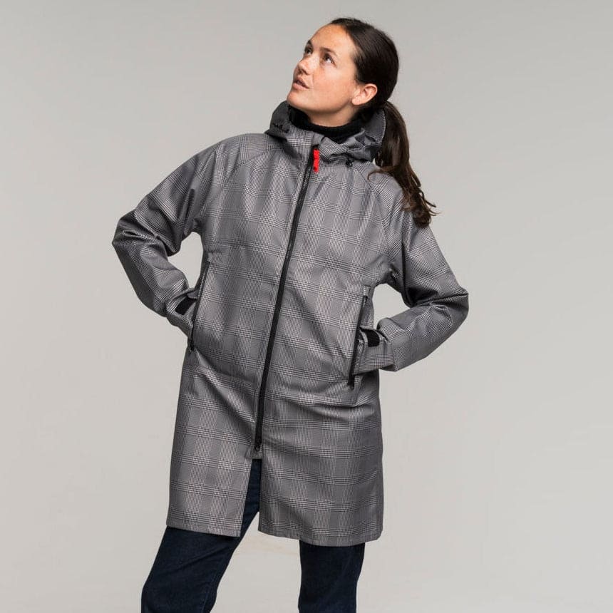 Urbanaut Trench - Houndstooth / XS - Rainwear
