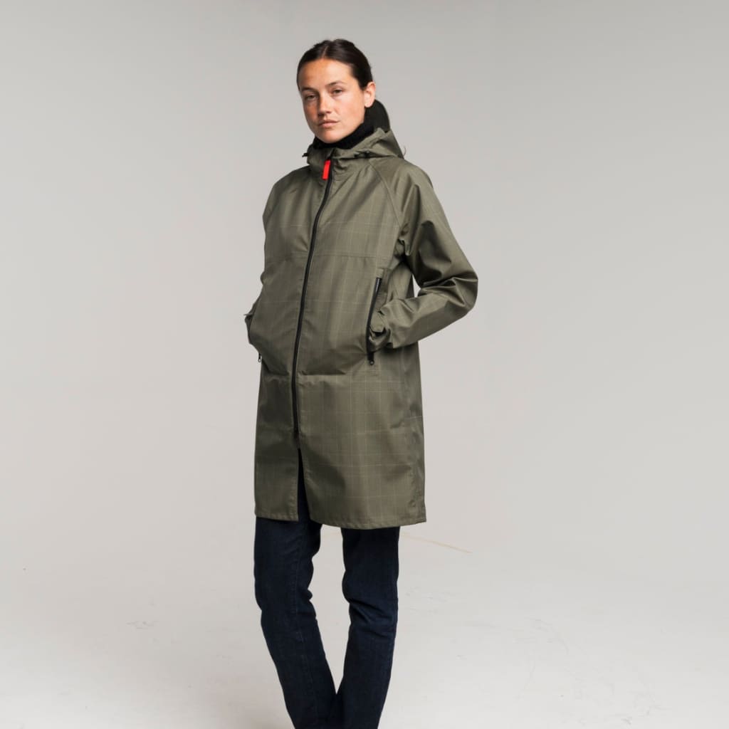 Urbanaut Trench - Olive Glen / XS - Rainwear