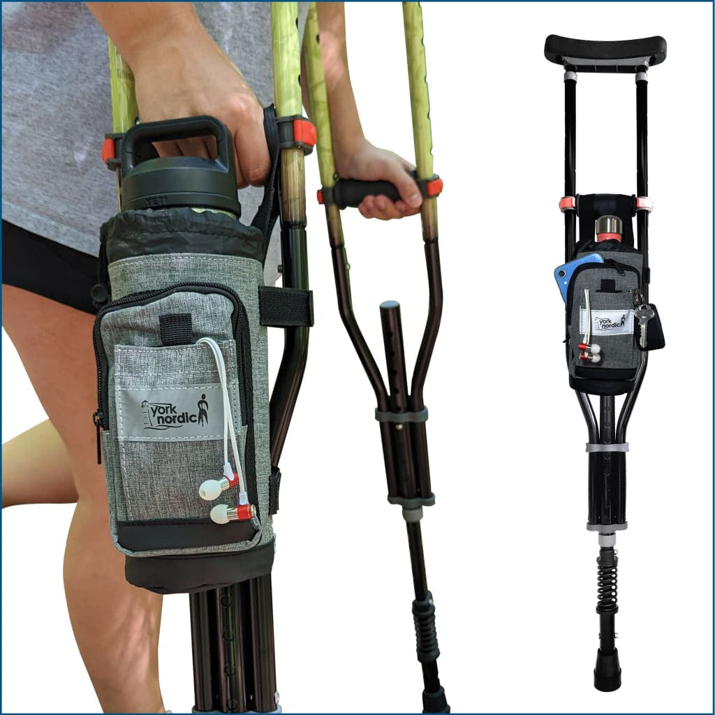 York Nordic Underarm Crutch Bag - Crutches