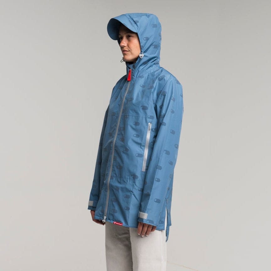 Zipster Jacket - I Am Blue / S - Rainwear